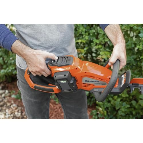 Husqvarna Hedge Master 320iHD60 Battery Hedge Trimmer, 24-Inch Electric Trimmer with Brushless Motor for Efficiency and Durability, 40V Lithium-Ion Battery and Charger Not Included