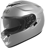 Shoei Solid GT-Air Street Bike Racing Motorcycle Helmet - Silver / Large Shoei Solid GT-Air Street Bike Racing Motorcycle Helmet - Silver / Large