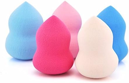 9Pcs Pro Beauty Makeup Blender Flawless Foundation Smooth Colorful Puff Multi Shape Face Sponges Cleansing Esponjas Konjac