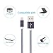 iPhone Cable 4Pack 3FT 5FT 6FT 10FT, Kiomi Lightning to USB Charger, 8 Pin Lightning to USB Sync & Charging Cable Cord for iPhone 7/7 Plus,6/6S,5/5S/5C/SE,iPad,iPod Nano 7 (Grey)