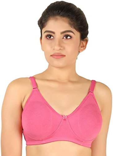 Sherry Encircle Seamless Wireless Bra in Soft streachable Cotton Fabric to give The Perfect Lift Support snug and fit That You Always Wished for Side Support Bra