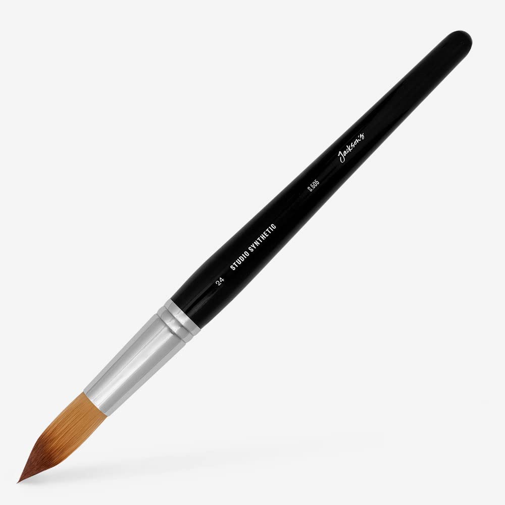 JAckson's : Studio Synthetic Watercolour Brush : Round : Size 24