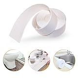 Bathtub Caulk Strip PE Self Adhesive Tub and Wall Sealing Tape Caulk Sealer, 1-1/2