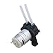 CNBTR 12V DC Idling Self-Absorption Dosing Pump Peristaltic Dosing Head with Two Connector for Aquarium Lab Analytical
