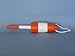 Hampton Nautical Wooden Orange Cape Rock Lobster Trap Buoy, 15