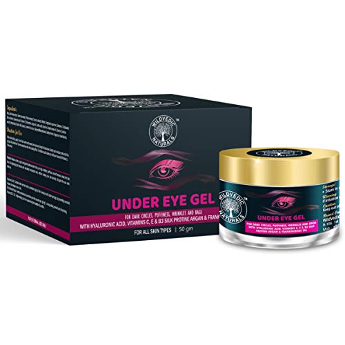 Wildvedic Naturals Under Eye Cream GEL - For Dark Circles, Puffiness, Wrinkles and Bags - 50g 5 Wildvedic Naturals Under Eye Cream GEL - For Dark Circles, Puffiness, Wrinkles and Bags - 50g - Image 5