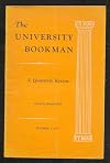 The University Bookman: A Quarterly Review, Summer 1968, Vol. VIII, No.4