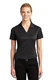 Sport Tek Ladies Dri-Mesh V-Neck Polo Shirt