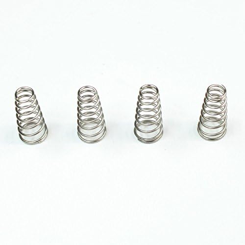 4 x Stellah Tapered Pickup Mounting Springs Chrome Set 14mm