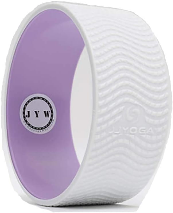 Yoga Wheel for Increasing Flexibility Natural Silicone Removable Washable No Glue Seamless Dharma Yoga Wheel with Portable Strap