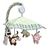 Trend Lab Baby Barnyard Baby Crib Mobile with Music, Crib Mobile Arm Fits Standard Crib Rails
