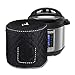 Dust Proof Cover for 6 Quart Instant Pot and Electric Pressure Cooker,Evermarket Decorative Appliance Cover with Pocket for Accessories