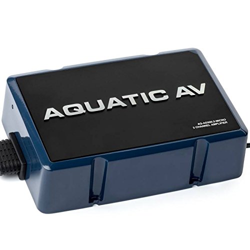 Aquatic AV AQ-AD300.2-MICRO 2-Channel Waterproof Amplifier for Harley Davidson