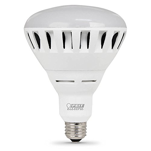 Feit Electric BR40/DM/2500/3K/LED Electric Br40/Dm/2500/3K/L Dimmable Led Lamp, 36 W, 120 V, Bulged Reflector, 25000 Hr, BR40 Indoor