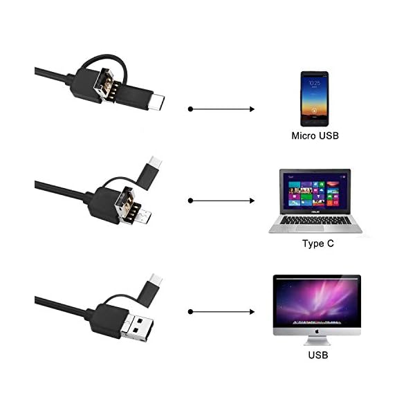 USB mikroskop WADEO Digital Mikroskop mit Kamera Vergrößerung Endoskop Mini Kamera Metallständer für Ipad Mac Ios… – Bild 4