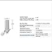 Pelican Water PSF-1R 3 Stage Replacement Filter for PSF-1 and PSF-1W Premium Shower Filter, White
