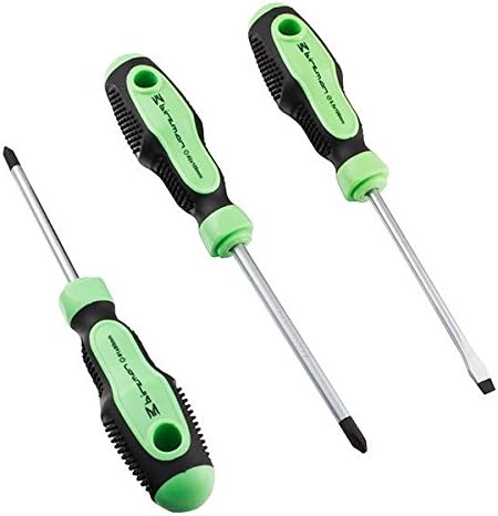 Birzman Screwdriver Set 3pc - Premium Bicycle Tool Set, Precision Tools for Bike Repairs and Maintenance, Colour, Size