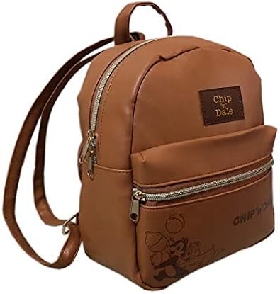 Amazon Co Jp ディズニー チップ デール ミニリュック ベビーリュック 小さくて可愛い リュックサック バッグ レザータイプ ホビー