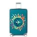 OrgaWise Luggage Covers for Suitcase - Fashionable Protector, Elastic Washable & Stretchable Suitcase covers for luggage, Anti-scratch - Fits 18-32 Inch Luggage（Fantasy M）