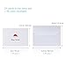 Merry Christmas Greeting Cards with 12 Designs - 24 Cards & 26 Envelopes for Holiday Greeting
