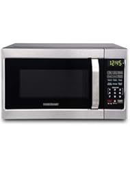 Farberware Classic FMO07AHTBKJ 0.7 Cu. Ft. 700-Watt Microwave Oven with LED Lighting, Brushed Stainless Steel