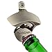 MAGCAP Magnetic Wall Mounted Bar - Style Bottle Opener and Bottle Cap Catcher Set for Beer and Sodas - Stylish, Easy to Install and Effortless to Use - Collects the Caps so You Don't Have to!