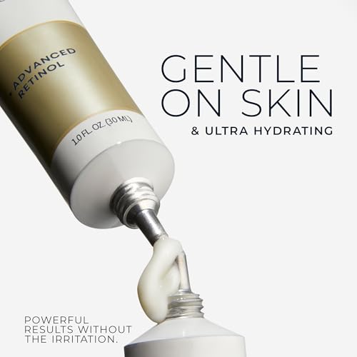 RoC Retinol Correxion Night Cream for Deep Wrinkles, Anti Aging Skincare Treatment Women and Men, 1.0 oz