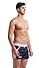 DESMIIT Men's Mesh Short With Pocket Dark Blue US Small Asia L Waist:30-32
