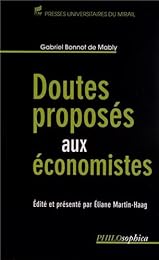 Doutes proposés aux économistes
