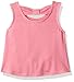 Beautees Girls' Little 2 Piece Sleeveless Back Bow Top and Embroidered Shorts