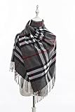 SUHANG Womens Fashion Large Tartan Winter Scarves Wrap Shawl Gorgeous