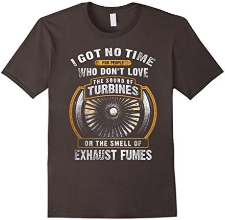 Men's Aircraft mechanic shirt- who don't love turbines 2XL Asphalt