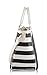 Betsey Johnson Scallop Triple Compartments Satchel Tote Bag