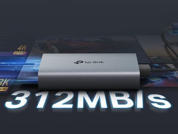 UA440C USB Type-C auf SD-Kartenleser, Plug und Play, 3 × Schnellere Datenübertragung, Unterstützt Speicherkarten bis zu 2 TB, Kompatibel mit Mac, Windows, iPadOS, iOS, Android und Linux