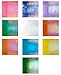 Incredible Iridescents Sampler Pack, Pre-Cut Fusible Glass Shapes, 1