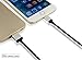 Nekteck Compatible with iPhone X/XS Max/ 8 7/ 7Plus 6s / 6/ Plus SE iPad Pro Air 2 Mini 4/3 iPod 5 to USB Cable Charger, Nylon Braided Cord 3.3ft/ 1m – Black