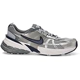 Nike V2K Run Shoes (HJ4497-002, Wolf Grey/Cool Grey/White/Midnight Navy) Size 8