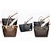 iN. Purse Organizer Insert with zipper, Nylon fabric Storage Bag with handles, for womens Handbags & Tote bags, neverfull, lightweight small sized Black