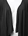 NINEXIS Women's Draped Handkerchief Hem Open Front Cardigan