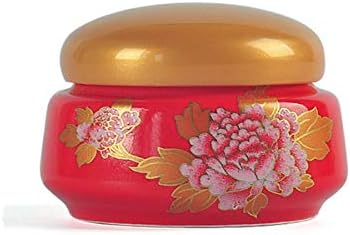 大特価 Guyuexuanpet棺桶 骨壷 動物の棺桶 兼用 猫と犬の死のお土産 手作りのセラミック封印された缶 B07v1vrq45 最良の選択 Peony 新作製品 世界最高品質人気 激安超特価 ホビー ゲーム Color Qiyuezhuangshi001 腕時計 Yellow 100 品質保証 正規品