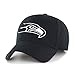 OTS NFL Seattle Seahawks Men's All-Star Adjustable Hat, Black And White, One Size