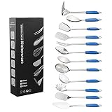 Fiaze Stainless Steel Kitchen Cooking Utensil Set, 12-Piece