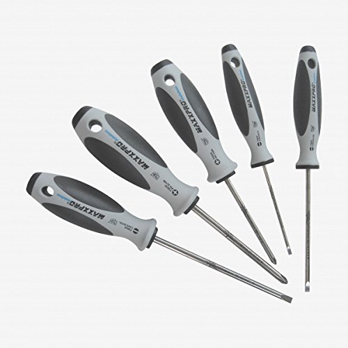Click Here to See More Images Screwdriver Set, Slotted/Phillips, 6 Pc