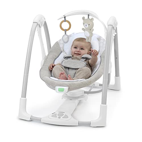Ingenuity ConvertMe Swing2Seat, 5 Swing Modes, Vibrations, Music, USB