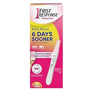 First Response Early Result Pregnancy Test, 3 Pack (Packaging & Test Design May Vary)