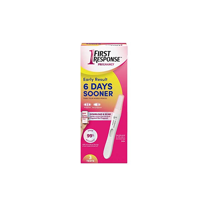 First Response Early Result Pregnancy Test, 3 Count (Packaging & Test Design May Vary)