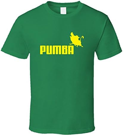 Puma Pumba Funny Men's T -Shirt - Green 2XL Irish Green