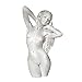 Design Toscano DB383092 Rachel's Way: Contemporary Venus Wall Sculpture,Antique Stone, 15.50