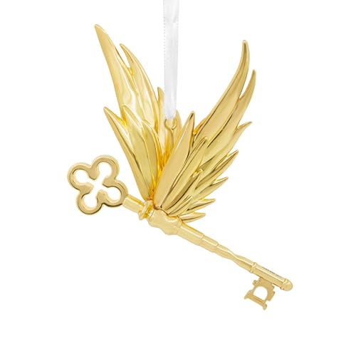 Hallmark Gevleugelde sleutel, premium metalen ornament, Harry Potter en de Steen der Wijzen, Harry Potter boomdecoratie, kerstversiering om op te hangen, cadeaus voor Kerstmis