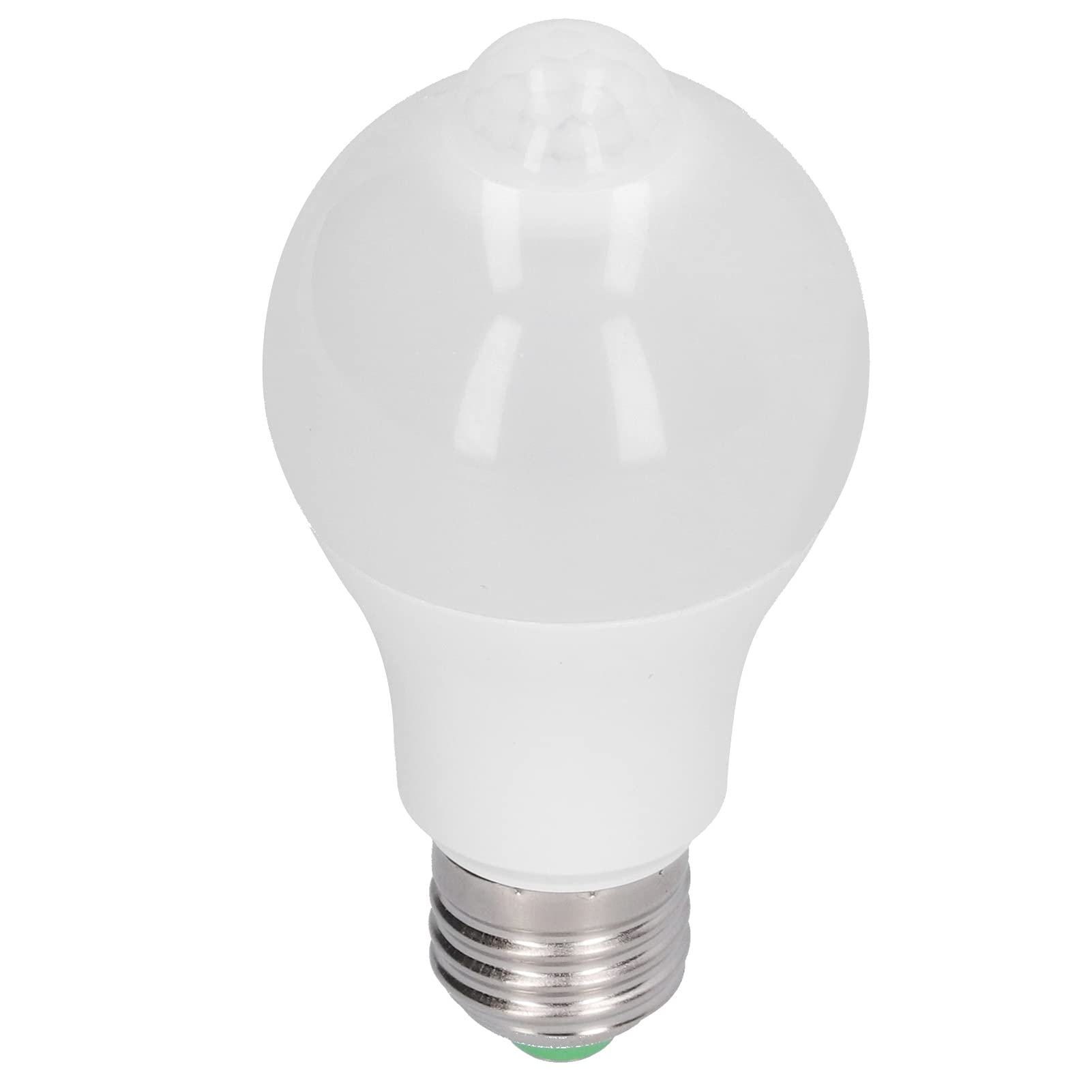 Acouto Motion Sensor Light Bulbs, E27 LED Light Bulb PIR Motion Detector Bulb Cool White Movement Detector for Corridor Bedroom Staircase Hallway 85-265V (white)